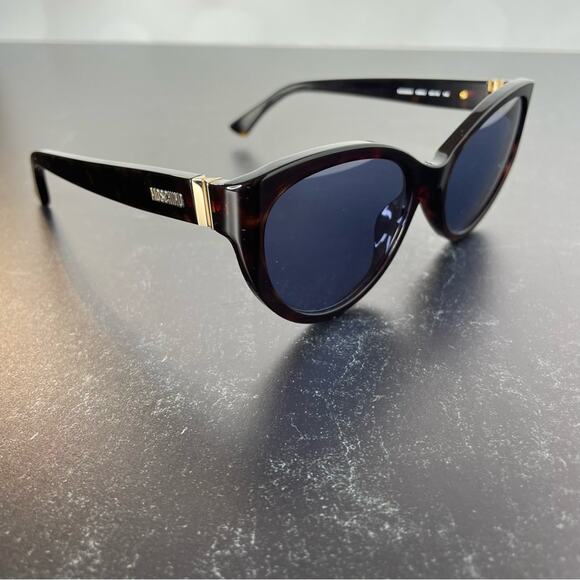Moschino MOS065/S 0086 KU Cat Eye Sunglasses Women’s Sz 55-19-140 main image 4